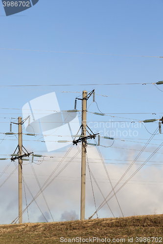 Image of electricity transmission system