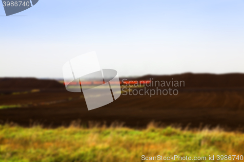 Image of extraction of peat