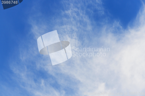 Image of sky with clouds