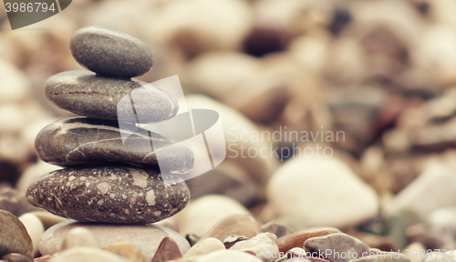 Image of balancing stone tower