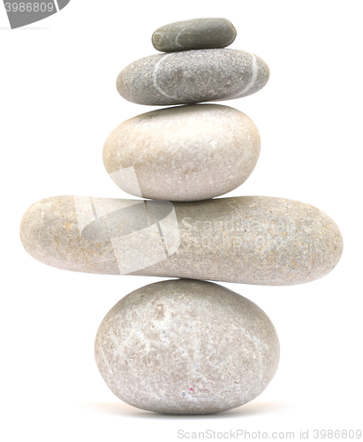 Image of balancing stone tower