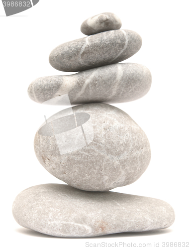 Image of balancing pebble tower