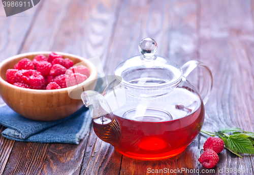 Image of raspberry and tea