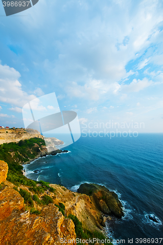 Image of Sea and mountains in Crimea