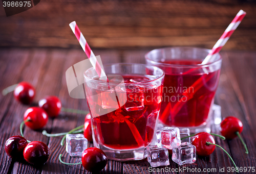 Image of cherry drink