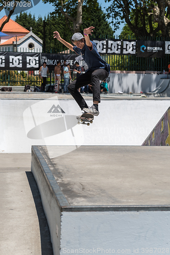 Image of Miguel Pinto during the DC Skate Challenge