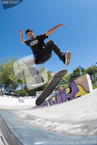 Image of Joao Santos during the DC Skate Challenge