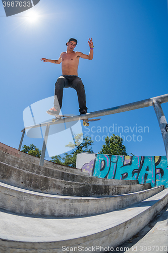 Image of Daniel Ferreira during the DC Skate Challenge