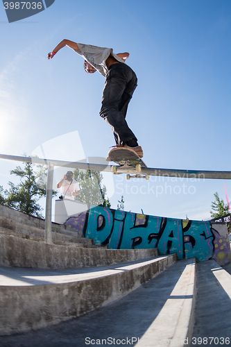 Image of Guilherme Durand during the DC Skate Challenge