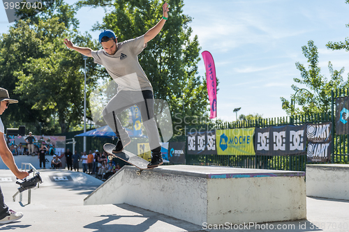 Image of Nuno Cardoso during the DC Skate Challenge