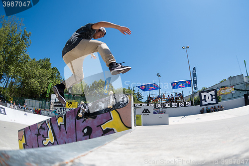 Image of Daniel Fernandes during the DC Skate Challenge