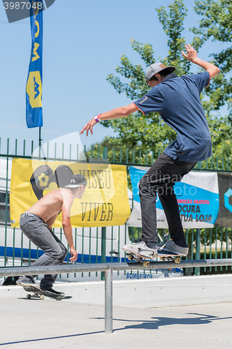 Image of Miguel Pinto during the DC Skate Challenge
