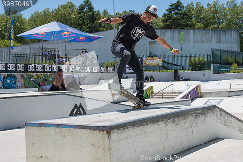 Image of Ruben Castro during the DC Skate Challenge