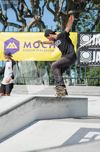 Image of Joao Santos during the DC Skate Challenge