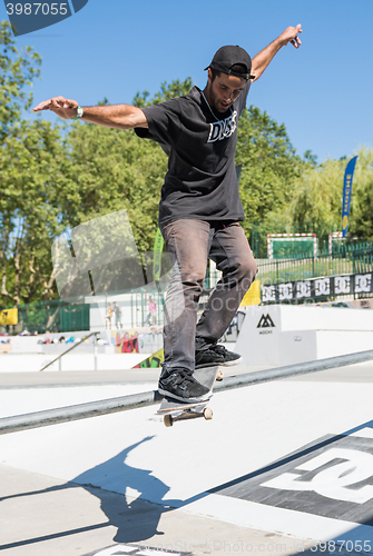 Image of Joao Santos during the DC Skate Challenge