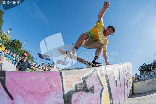 Image of Francisco Lopez during the DC Skate Challenge