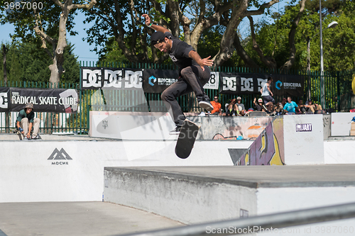 Image of Joao Santos during the DC Skate Challenge