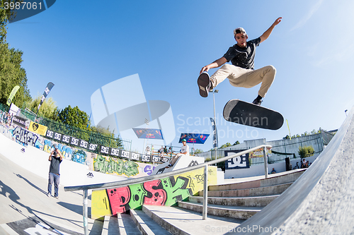 Image of Daniel Fernandes during the DC Skate Challenge