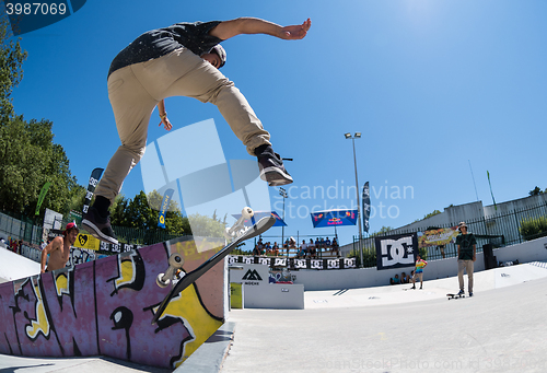 Image of Daniel Fernandes during the DC Skate Challenge