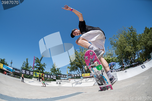 Image of Bruno Simoes during the DC Skate Challenge