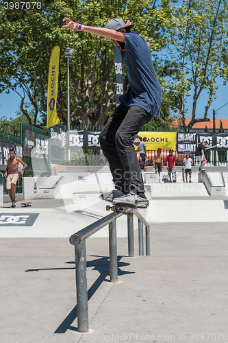 Image of Miguel Pinto during the DC Skate Challenge