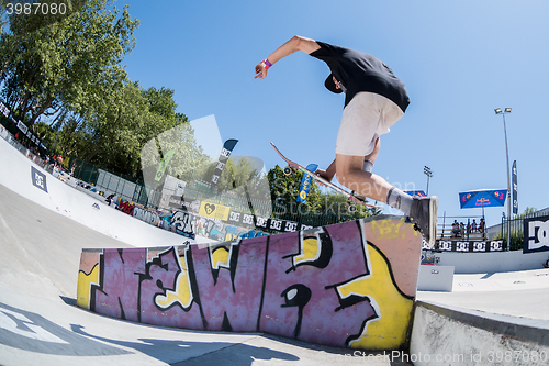 Image of Bruno Simoes during the DC Skate Challenge