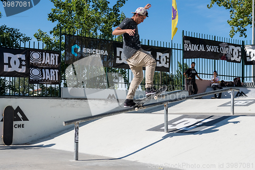 Image of Daniel Fernandes during the DC Skate Challenge