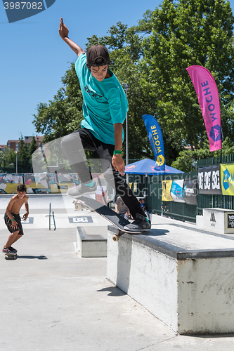 Image of Alfredo Santos during the DC Skate Challenge