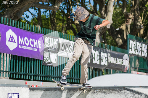 Image of Tiago Lopes during the DC Skate Challenge