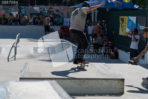 Image of Nuno Cardoso during the DC Skate Challenge