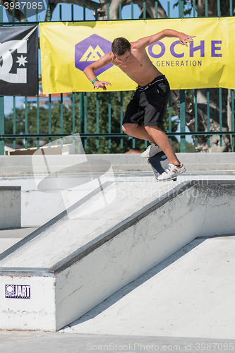 Image of Gabriel Ribeiro during the DC Skate Challenge