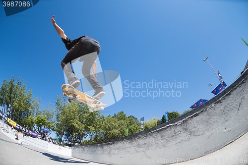 Image of Joao Santos during the DC Skate Challenge