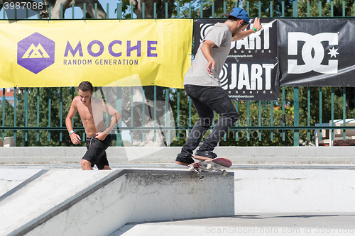 Image of Nuno Cardoso during the DC Skate Challenge