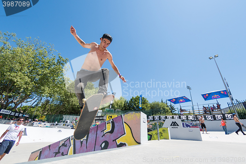 Image of Daniel Ferreira during the DC Skate Challenge