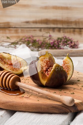 Image of Figs and honey