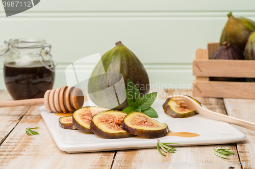 Image of Figs and honey