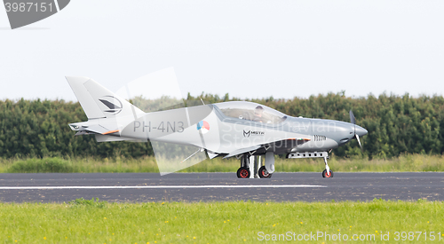 Image of LEEUWARDEN, THE NETHERLANDS - JUNE 10, 2016: Dutch army Blacksha