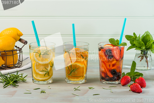 Image of Detox water cocktails