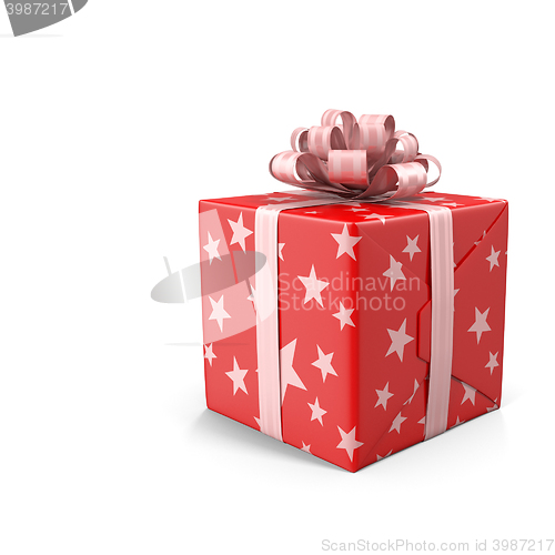 Image of Gift for the holiday of New year, Christmas, Easter, birthday, a