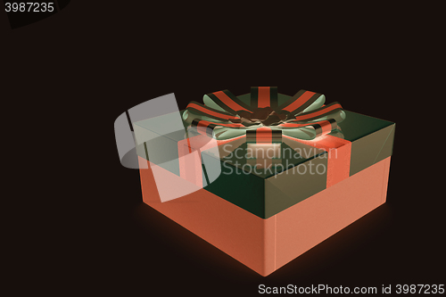 Image of Gift for the holiday of New year, Christmas, Easter, birthday, a