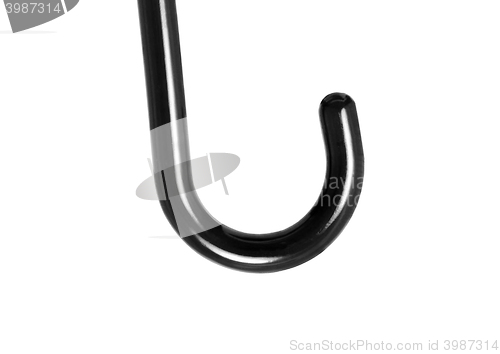 Image of black umbrella holder