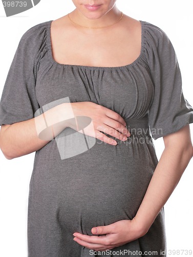 Image of beautiful expectant mother