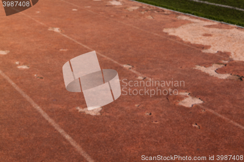 Image of spoiled jogging track