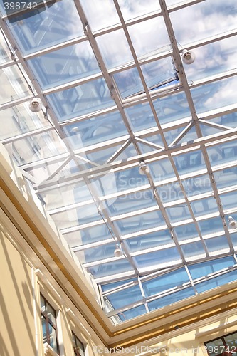 Image of transparent ceiling