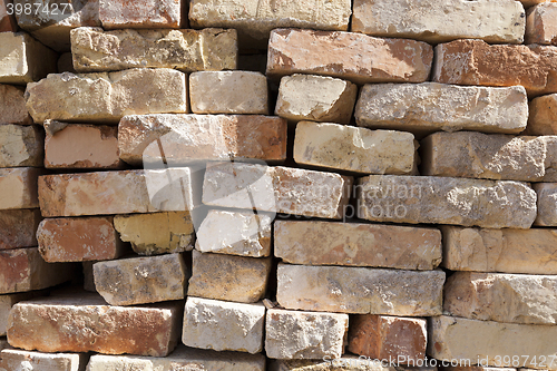 Image of old red bricks