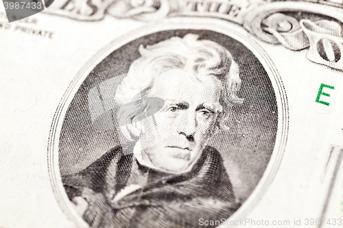 Image of American dollars, close-up