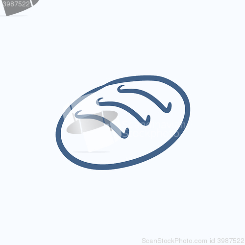 Image of Loaf sketch icon.