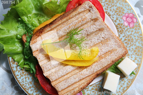 Image of Toast on Plate
