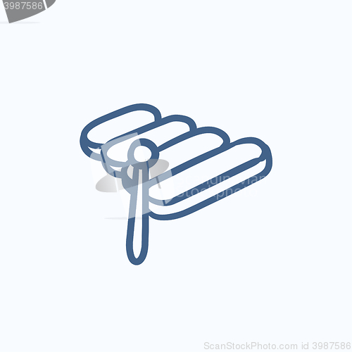 Image of Xylophone sketch icon.