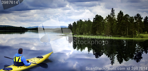 Image of river in Sweden